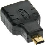 InLine® HDMI Adapter, HDMI A Buchse auf HDMI D Stecker, vergoldete Kontakte (17690D)
