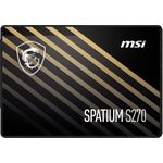 MSI SSD SPATIUM S270 SATA 960GB (SPATIUM S270 SATA 2.5 960GB)
