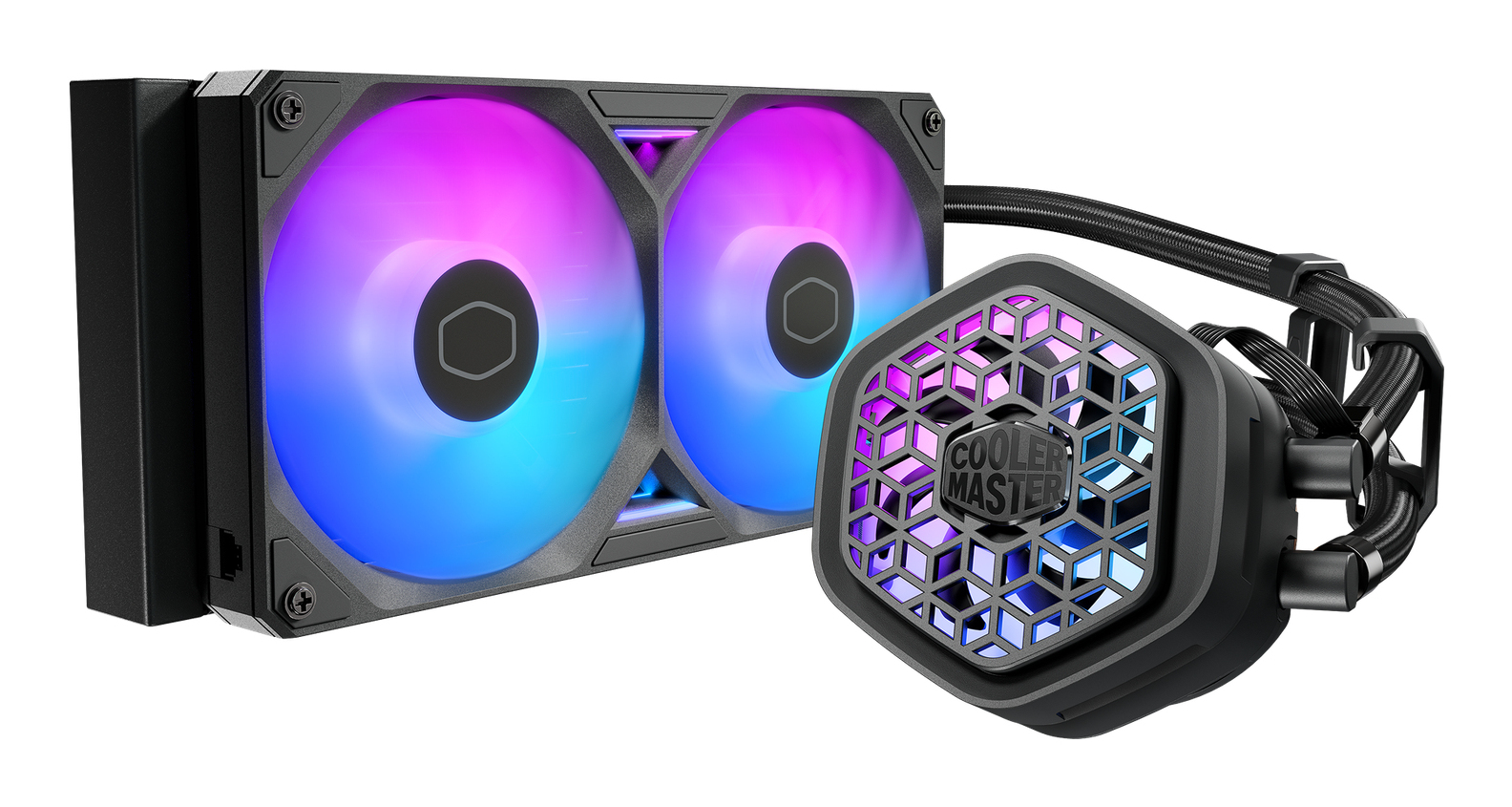 Cooler Master MasterLiquid 240 Atmos II VRM Lüfter 240 mm Schwarz