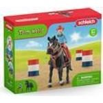 Schleich Farm World 42576 Barrel Racing mit Cowgirl (42576)