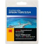 185E012821 KODAK EPS. SX125 (4) CMYK C13T12854012 190/260/160/260S. (185E012821)