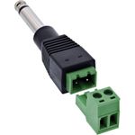 InLine 6,35mm Klinkenstecker an Terminalblock (92504M)