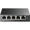 TP-Link TL-SF1005LP - V1 - Switch - unmanaged - 5 x 10/100 (4 PoE) - Desktop, wandmontierbar - PoE (41 W)