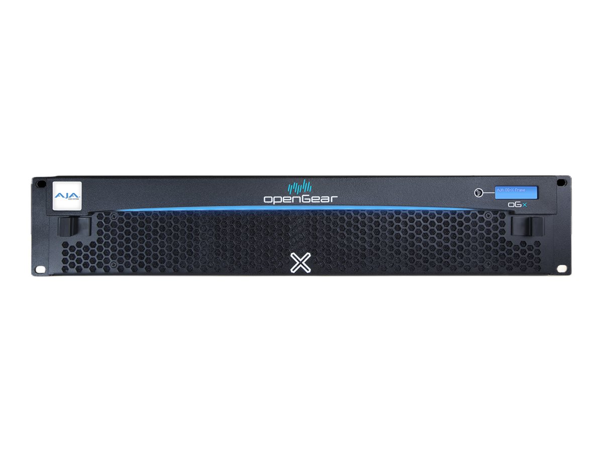 AJA openGear OG-X-FR Rackrahmen Schwarz
