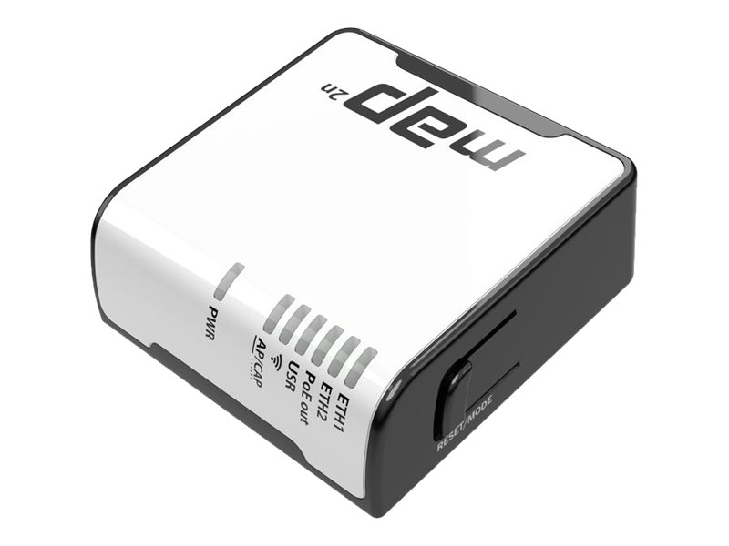 MikroTik RouterBOARD mAP Access Point 2.4 GHz Schwarz, Weiß