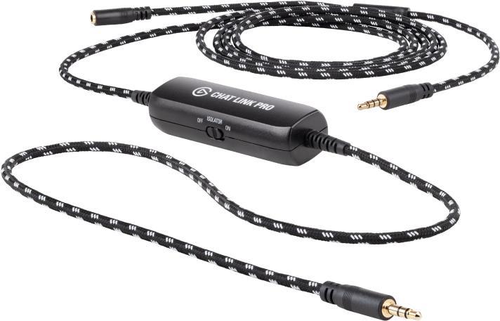 Elgato Chat Link Pro Audio-Kabel 2,5 m 3.5mm 2 x 3.5mm Schwarz (10GBC9901)