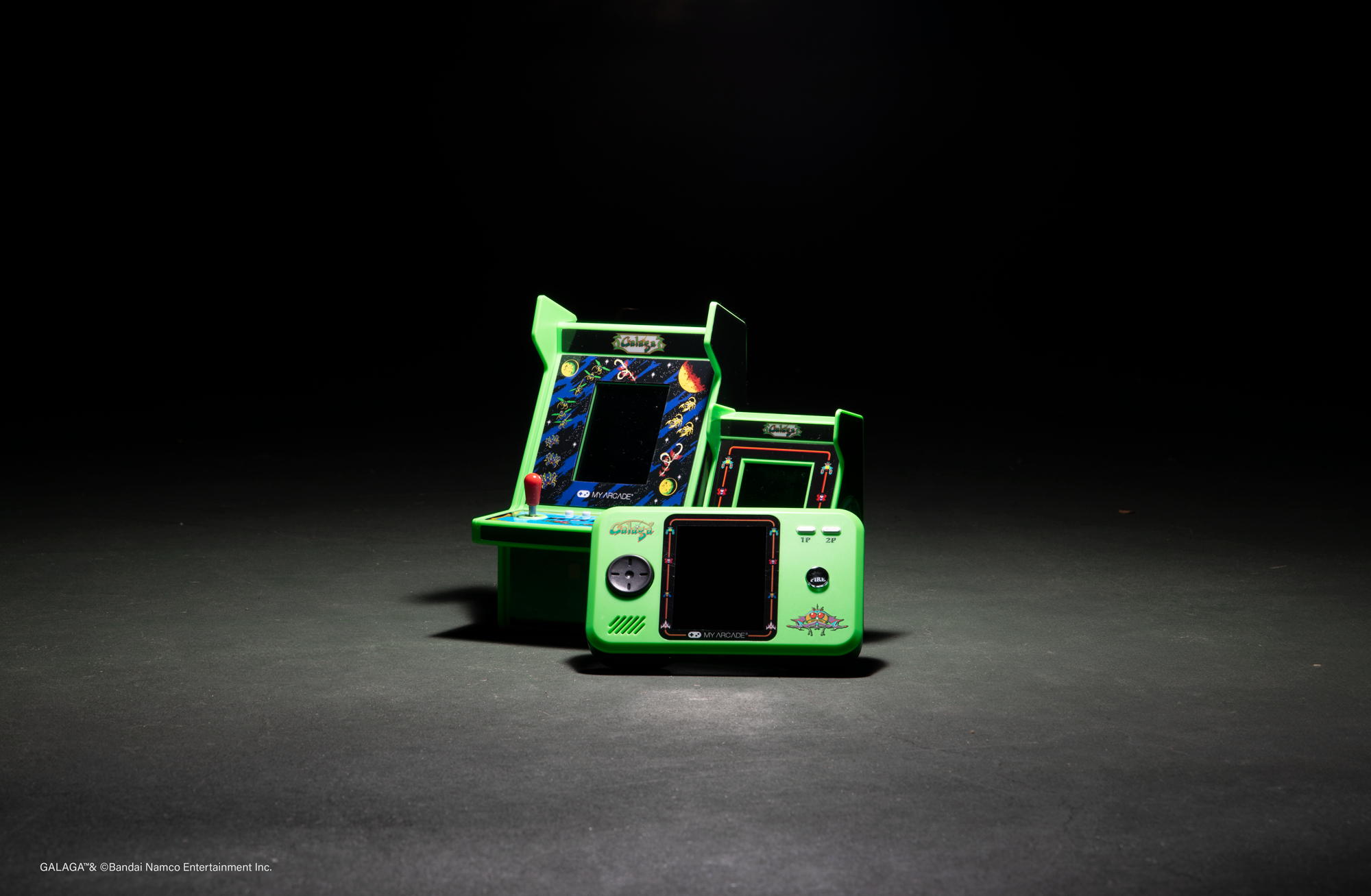 dreamGEAR My Arcade Micro Player Pro Galaga 2 in 1 Mehrfarbig