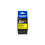 Brother HSE-651E Schwarz auf Gelb (HSE651E)