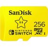 SanDisk Nintendo Switch - Flash-Speicherkarte - 256GB - UHS-I U3 - microSDXC UHS-I - für Nintendo Switch (SDSQXAO-256G-GNCZN)