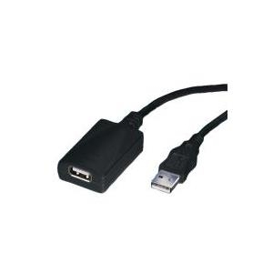 ROLINE USB 2.0 Verlängerung schwarz 5m (12.04.1089)