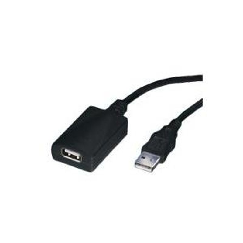 ROLINE USB 2.0 Verlängerung schwarz 5m 12.04.1089
