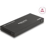 Delock HDMI Splitter 1 x in zu 4 out 4K 60 Hz mit Downscaler (18652)