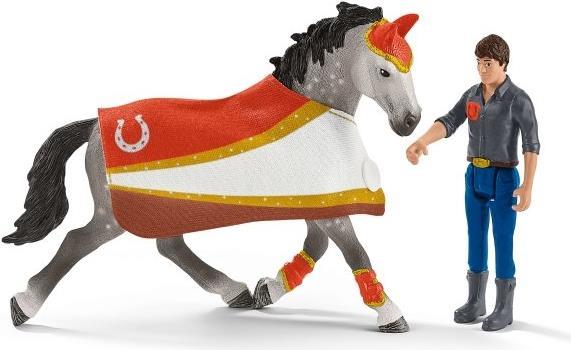 Schleich Horse Club Mia's Voltigier-Reitset Mehrfarbig
