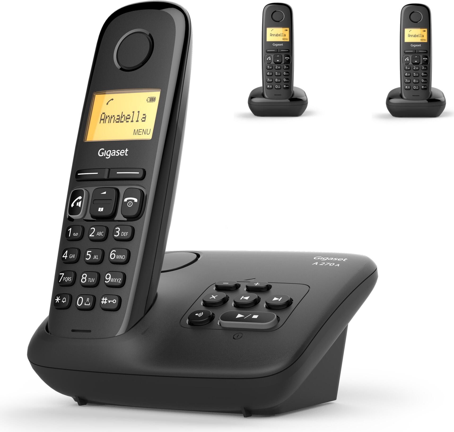 Gigaset A270A Analoges/DECT-Telefon (L36852-H2832-B111)