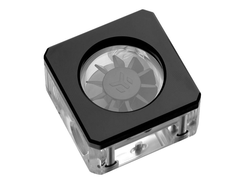 EK Water Blocks EK-Quantum Flow Indicator D-RGB Flussanzeige 1/4" Schwarz Transparent
