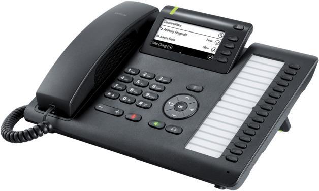UNIFY OpenScape Desk Phone CP400 mit HFA-Software integriert