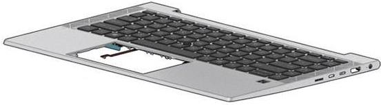 HP Cover Top w/ Keyboard DSC BL NOR (M44366-091)