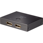 Renkforce 2 Port DisplayPort-Switch bidirektional verwendbar 3840 x 2160 Pixel (RF-3795624)