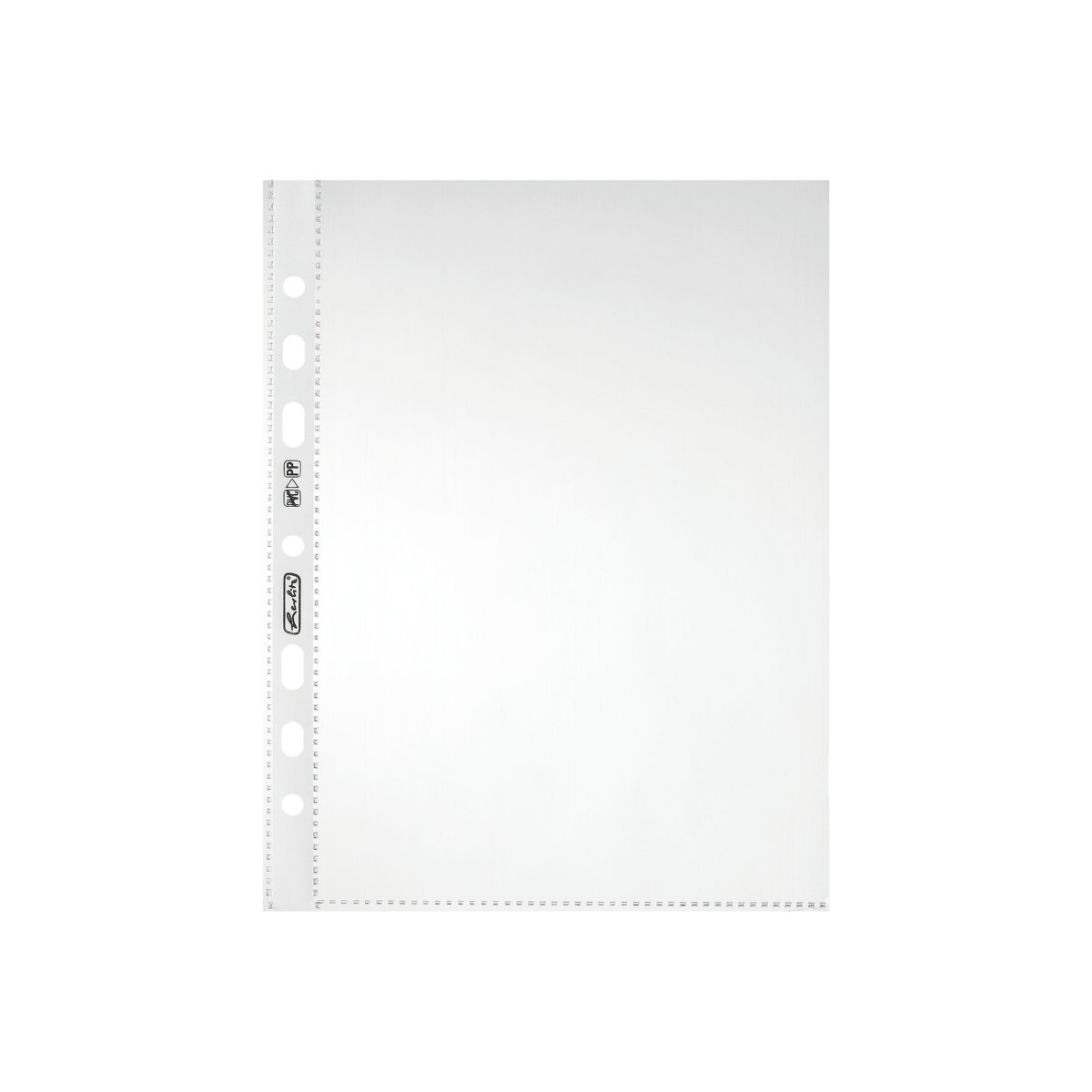 Herlitz 5825252 Klarsichthülle A5 PP 25 Stück Transparent