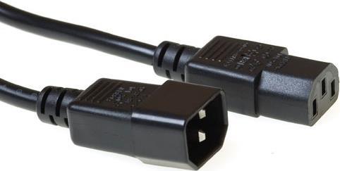 ADVANCED CABLE TECHNOLOGY AK5165 0.9m C14-Koppler C13-Koppler Schwarz Stromkabel (AK5165)