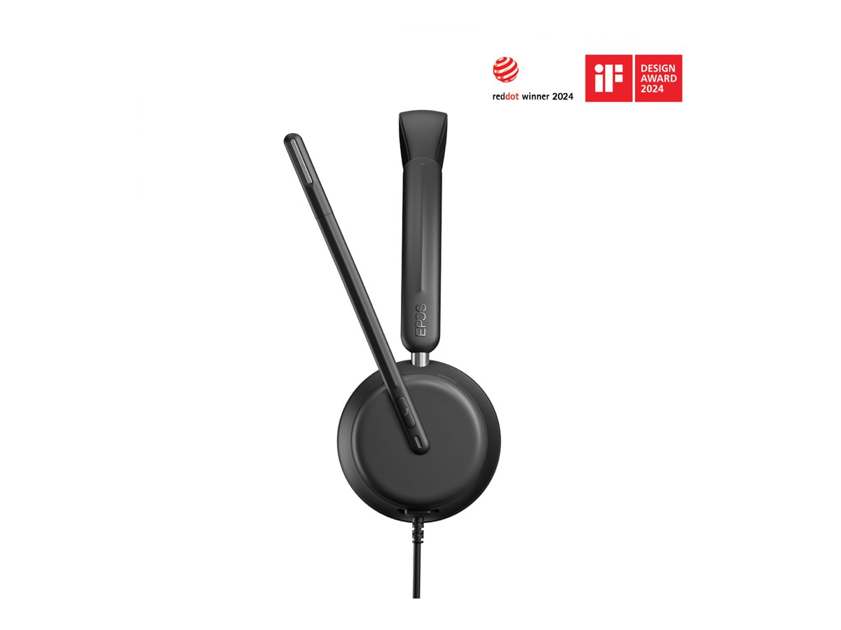 EPOS IMPACT 860 On-Ear Headset USB-C Kabelgebunden Schwarz