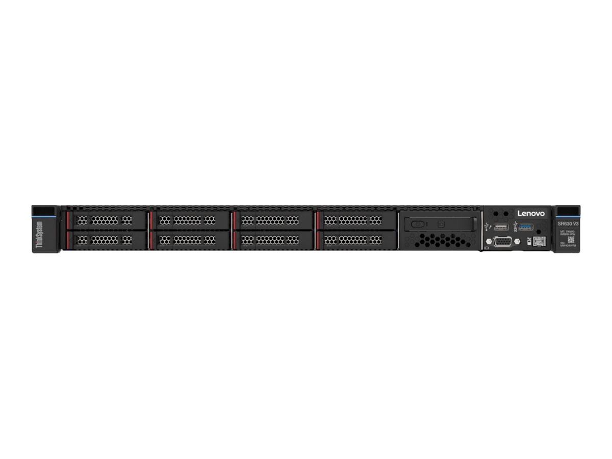 Lenovo ThinkSystem SR630 V3 1U Rack-Server, Intel Xeon Silver 4514Y, 32 GB DDR5 RAM, 8x 2.5" Hot-Swap