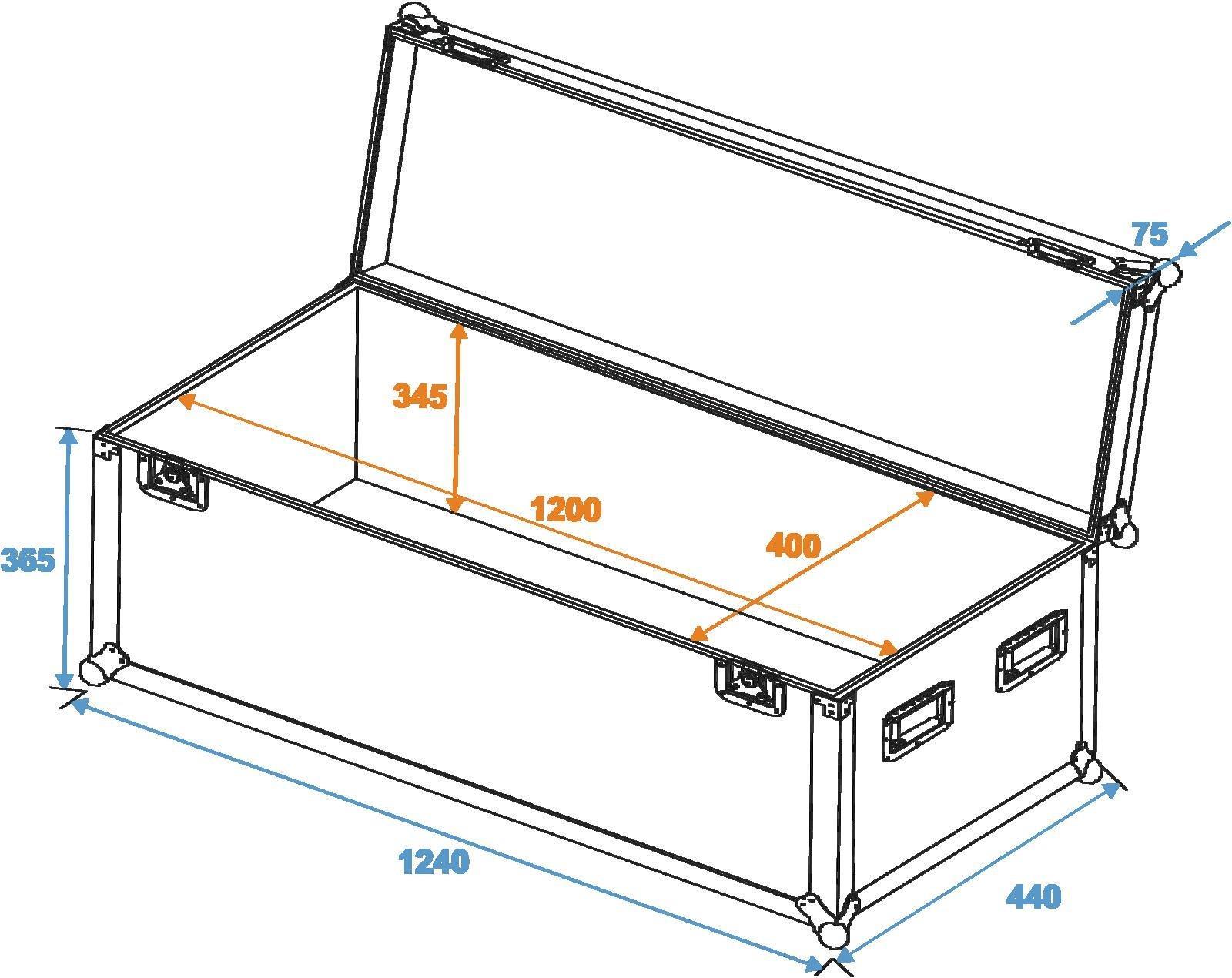 ROADINGER Universal-Case Profi 120x40x40cm (30126915)