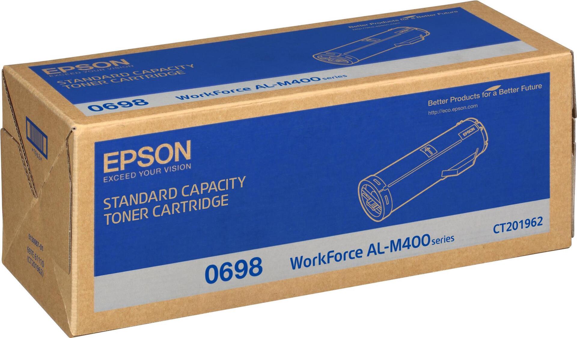 Epson Tonerpatrone 1 x Schwarz (C13S050698)