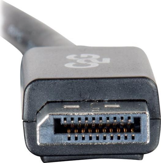 C2G DisplayPort-Kabel mit Rastnasen 8K UHD 2 m Schwarz