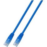 EFB-Elektronik RJ45 Patchkabel Cat.5e U/UTP PVC CCA blau 1,5m Hersteller: EFB Elektronik (K8094.1,5)