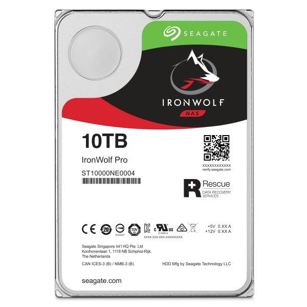 Seagate IronWolf Pro ST10000NT001 10 TB 3.5" HDD