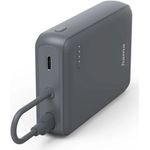 Hama Power Pack Travel mit Kabel 10000mAh 2 Ausgänge 2x USB-C Anthrazit (00201739)
