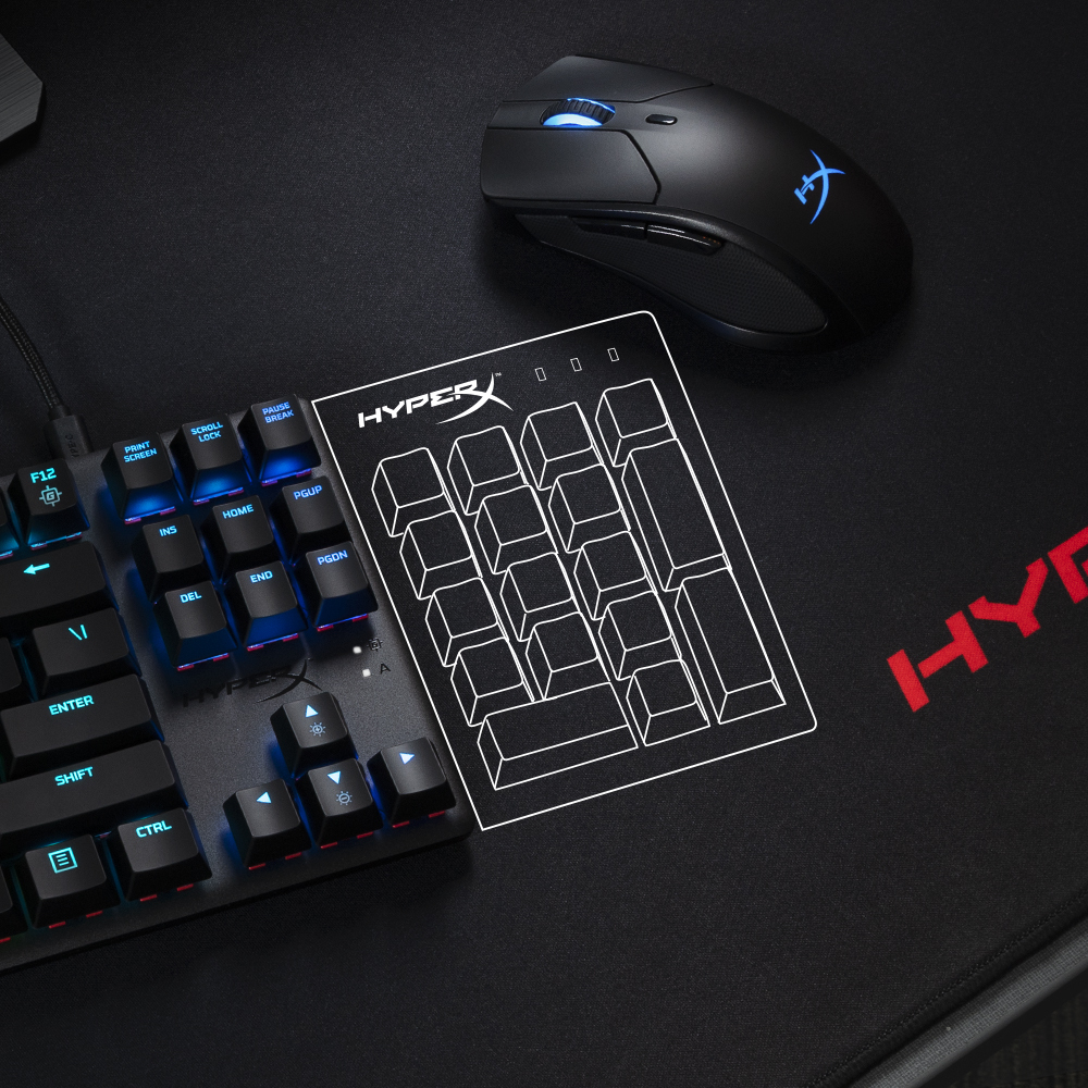 HyperX Alloy Origins Core Mechanische Gaming-Tastatur HX Red USB RGB Schwarz