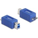 Delock USB 5 Gbps Adapter Typ-B Stecker zu Micro-B gekreuzt (67215)