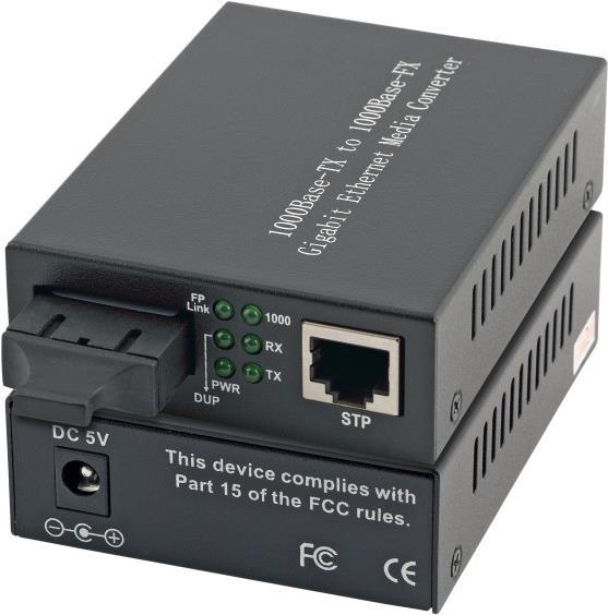 EFB-Elektronik Media Konverter RJ45-STP/SC 850nm/550m, Gigabit SX, MM Hersteller: EFB Elektronik (EL024V2)