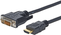 Microconnect HDM192413 3m DVI-D HDMI Type A (Standard) Schwarz Videokabel-Adapter (HDM192413)