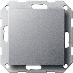 GIRA Abdeckung Blindabdeckung System 55, Standard 55, E2, Event, Event Klar, Event Opak, Esprit, ClassiX Aluminium 0268 (026826)