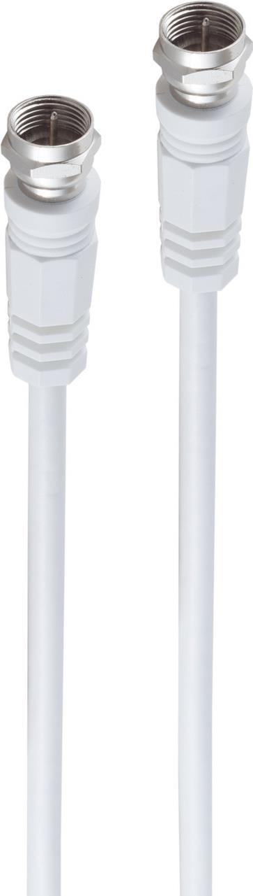 shiverpeaks BS80094-128 Koaxialkabel 3,75 m F-Typ Weiß (BS80094-128)