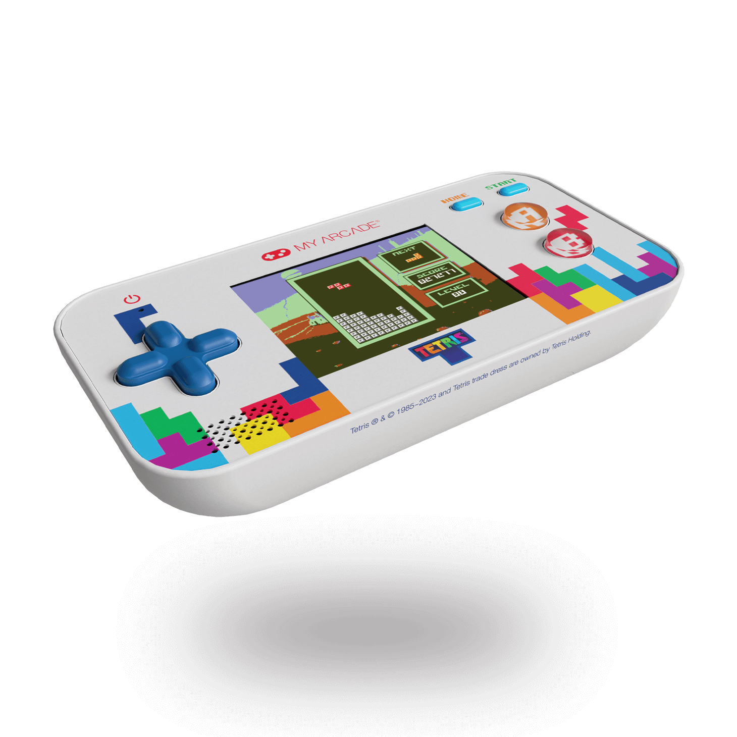 My Arcade Gamer V Classic Tetris Handheld-Spielkonsole 2,5" Weiß