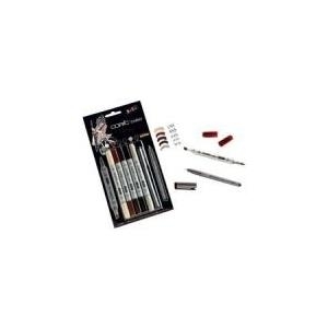 COPIC Ciao Manga 5 5+1 Set Marker, Mehrfarbig