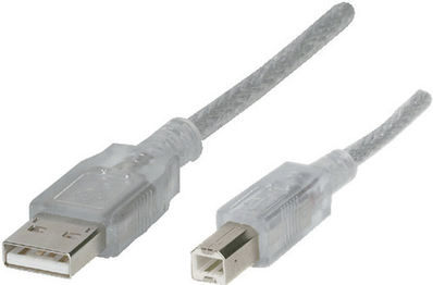 Renkforce USB-Kabel USB 2.0 USB-A Stecker, USB-B Stecker 1.80 m Schwarz RF-4767600 (RF-4767600)