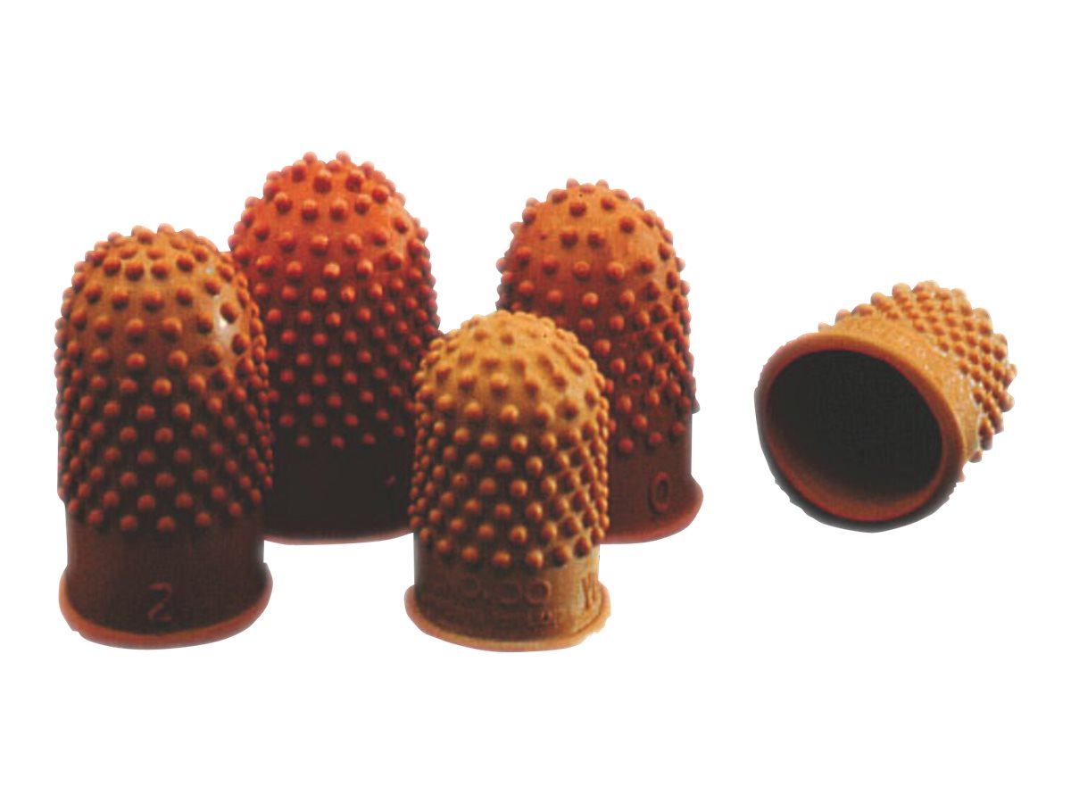 Rexel Blattwender Größe 0 Gummi 20 mm Dark Orange