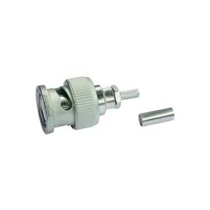 Telegärtner BNC-Kabelstecker Crimp G07 / G29 50 Ohm, crimp/crimp, Professional, A2903, G07 (RG-316/U), G29 (0.45/1.4)  - 1 Stück (J01000A1294)