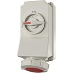 Mennekes CEE-Wanddose 32A 5p. 6h 5608AC 400V DUO 1 (5608AC)