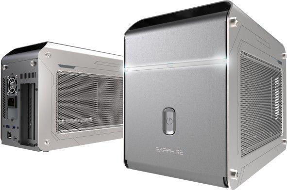 Sapphire GearBox 500 Externes GPU Gehäuse Radeon RX 6600 XT 8 GB GDDR6 Thunderbolt 3 HDMI, 3 x DisplayPort  - Onlineshop JACOB Elektronik