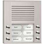 Audio Außenstation PES06-EN/04 6Tasten 2reihig AP silber (PES06-EN/04)