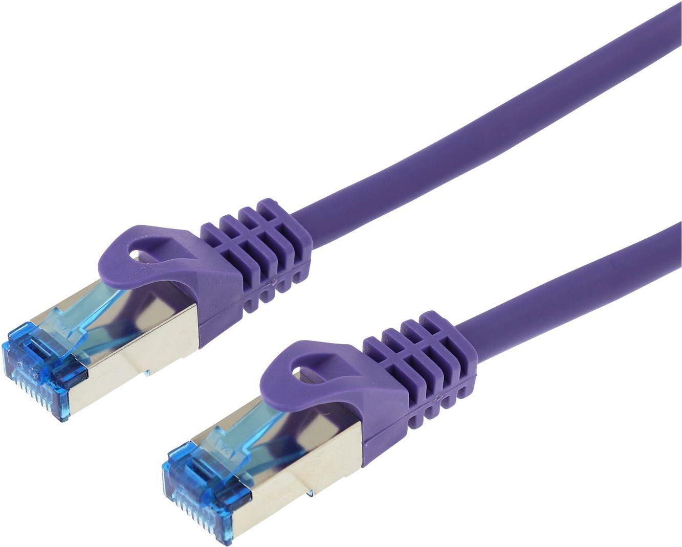 LOGON SSTP Cat5e Netzwerkkabel Violett 0,15 m (TCR55SS0015V)