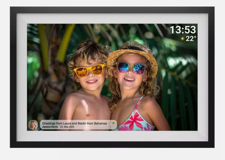 Denver Frameo PFF-1016 119101040500 Digitaler Bilderrahmen 25,4 cm (10.1")  (119101040500)