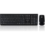 Perixx PERIDUO-703 B DE, Tastatur und Maus Set, schnurlos, schwarz (PERIDUO-703 B DE)