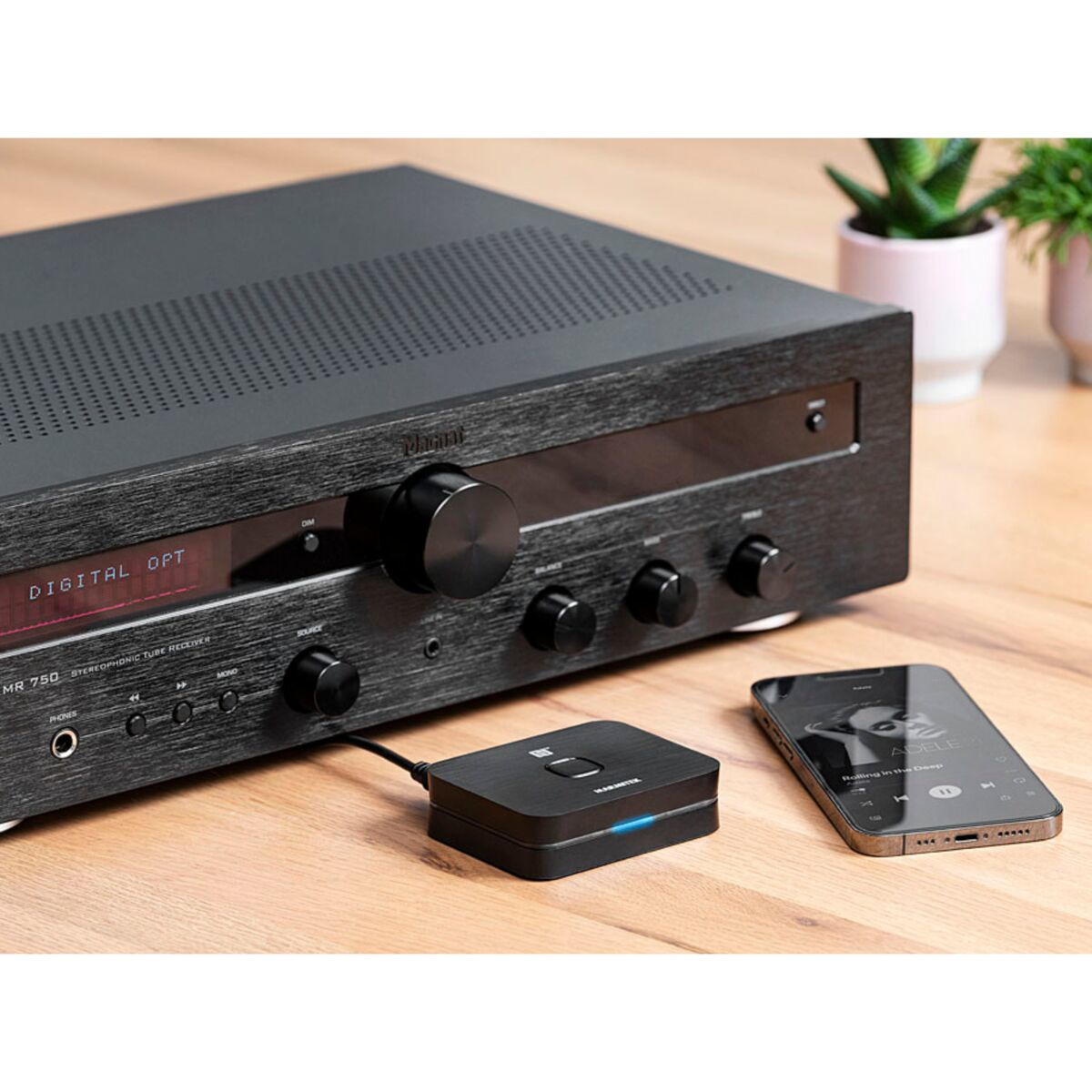 Marmitek BoomBoom 93 Bluetooth Audioempfänger aptX NFC 30 m Schwarz